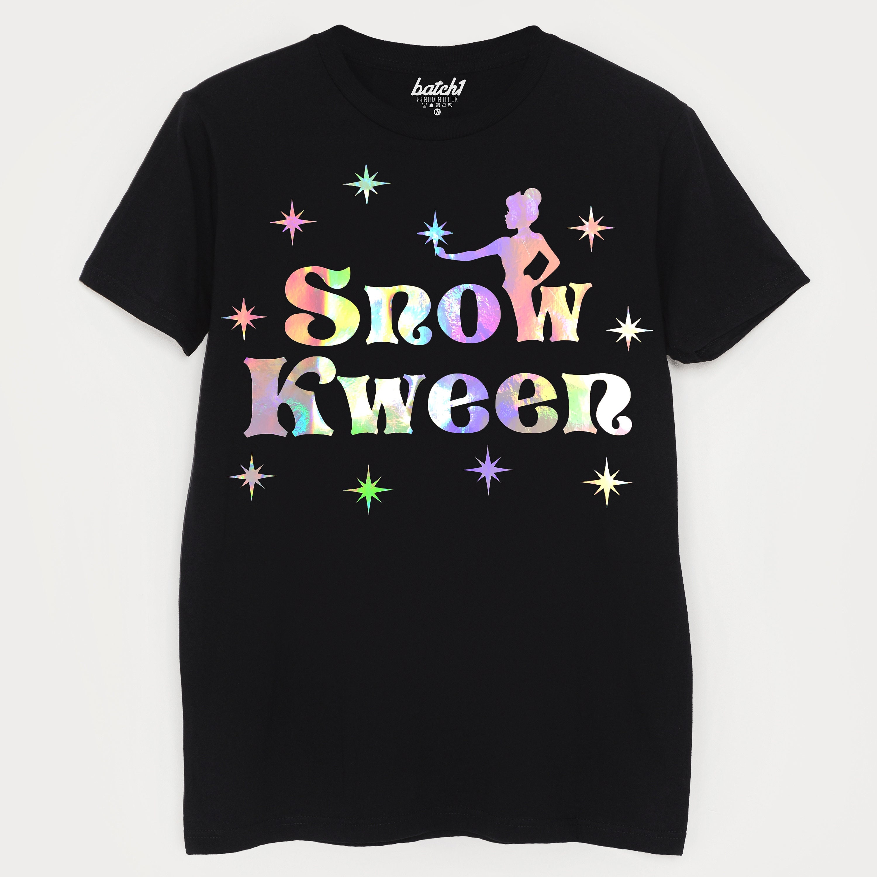 Image of Snow Kween Men's Fairytale Slogan T-Shirt