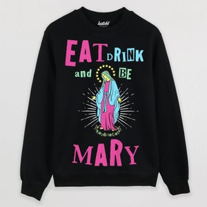 Eat Drink and Be Mary Men's Christmas Jumper