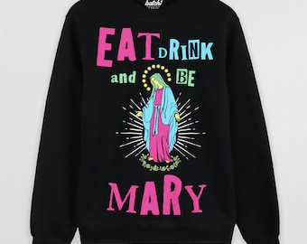 Eat Drink and Be Mary Men's Christmas Jumper