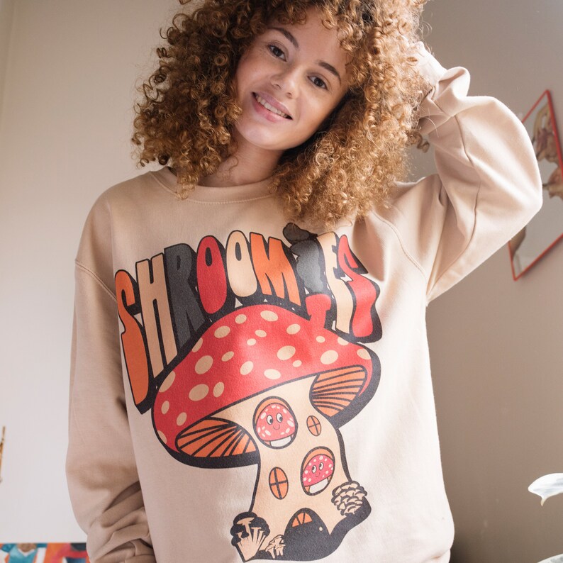 Shroomies Women's Slogan Sweatshirt image 2