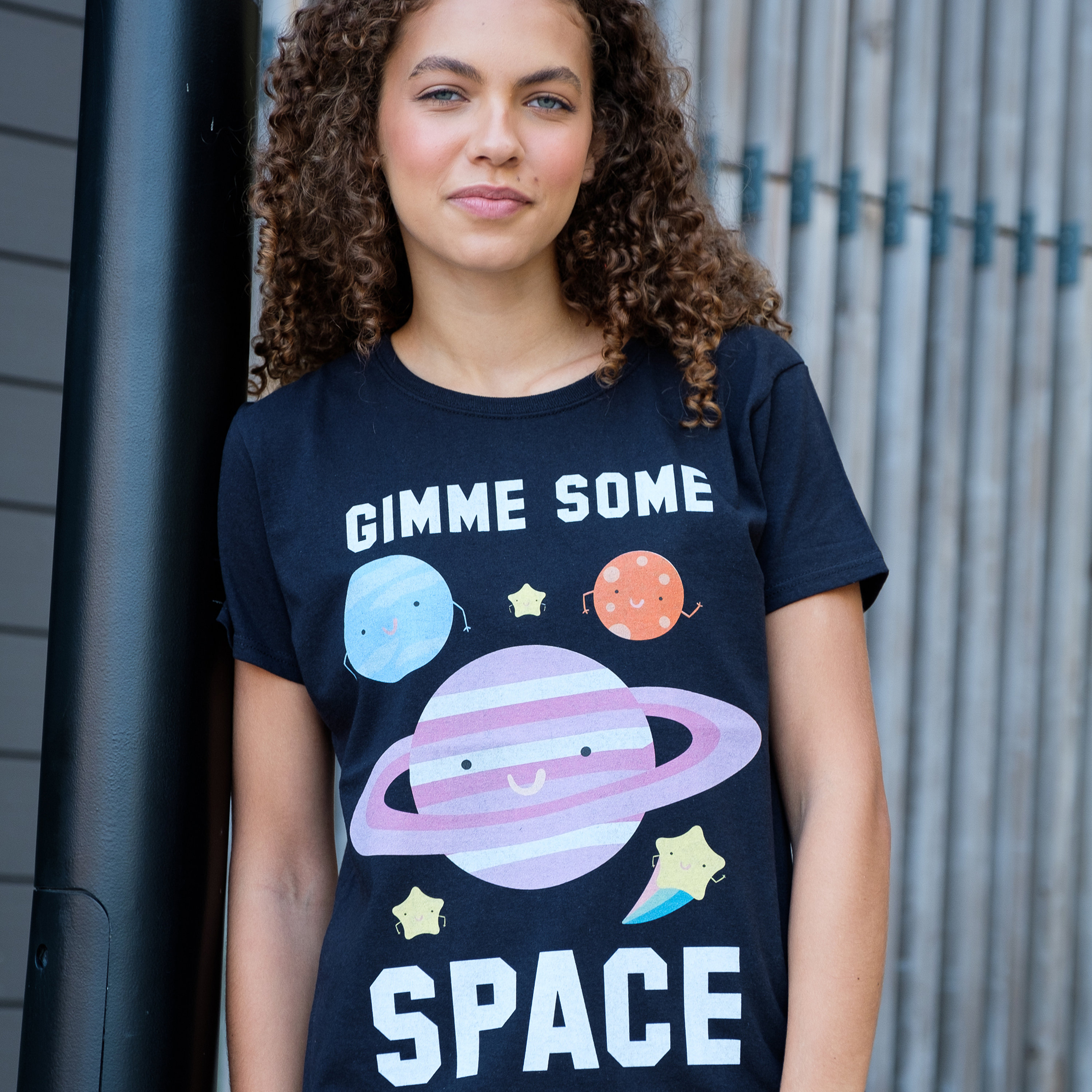 Astronaut Cotton T-shirt for Women Streetwear Fashion Cute