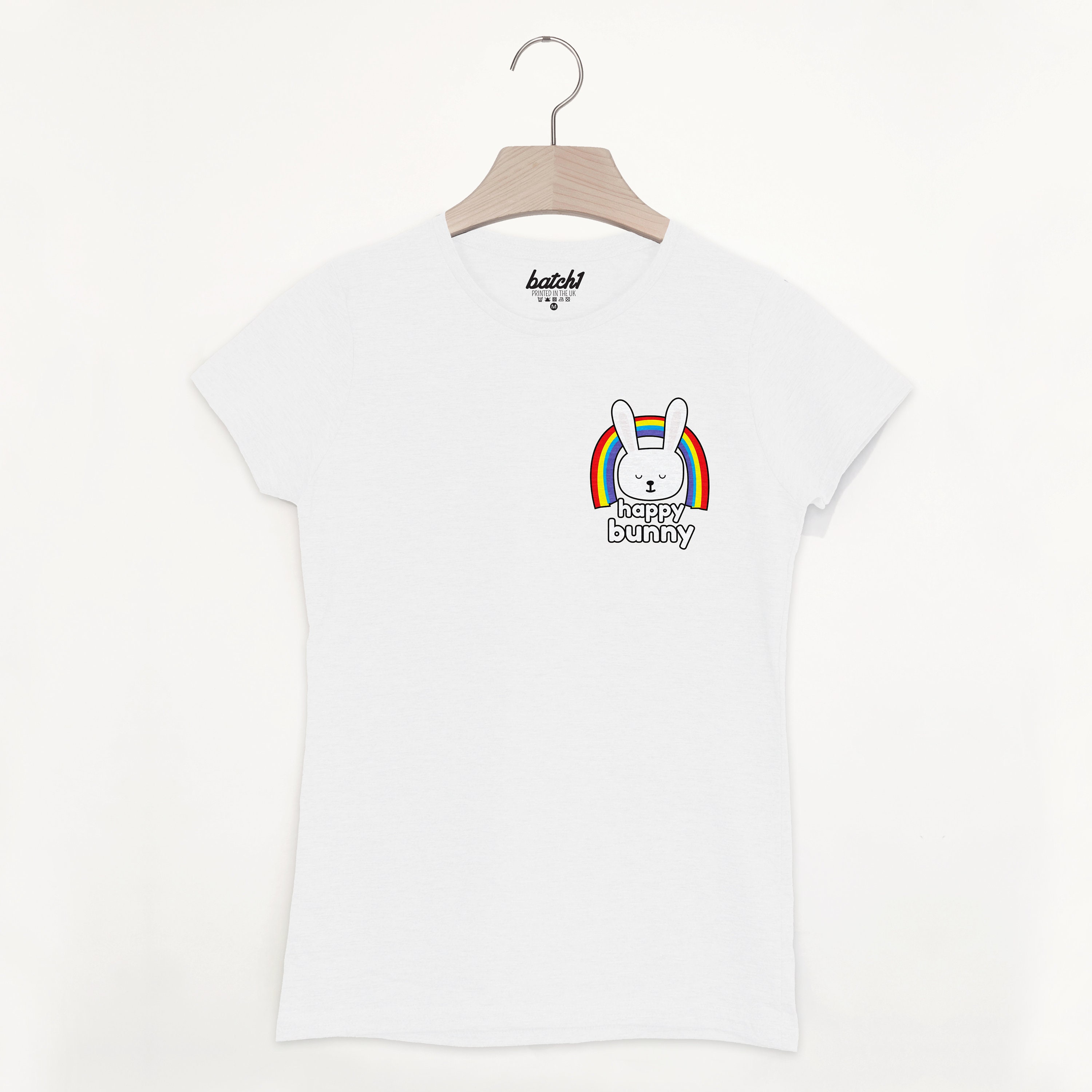 Happy Bunny Women's Slogan T Shirt 