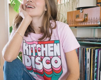 Kitchen Disco Women's Slogan T-Shirt