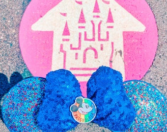 Annual Passholder pride mickey inspired disney passholder enamel pin