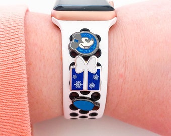 New Years Blue Mouse Apple Watch or Magic Band Charm