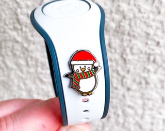 Christmas Penguin Magic Band or Watch Band Charms OG - TPCharms