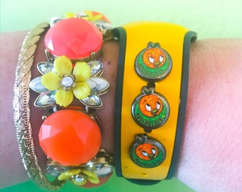 Citrus Bird Passholder Magic Band or Apple Watch Charm