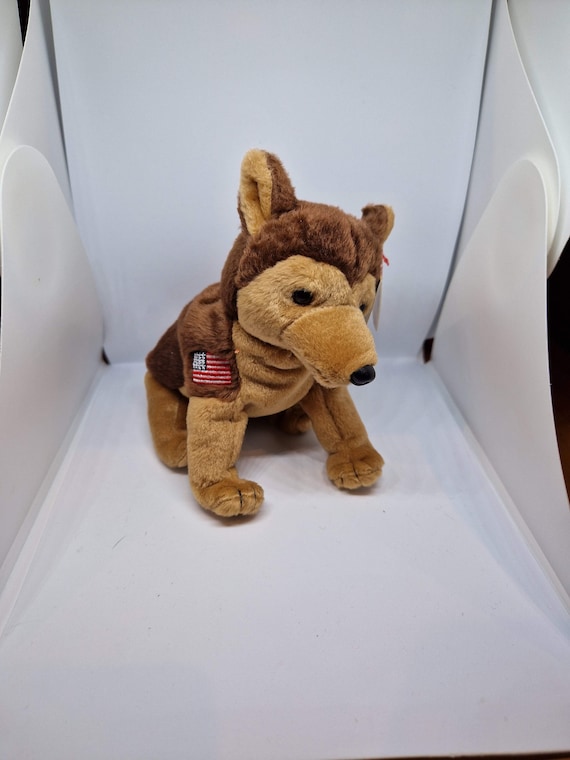 Courage TY Beanie Baby Dog