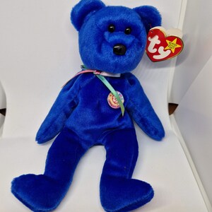 Clubby BBOC TY Beanie Baby Bear
