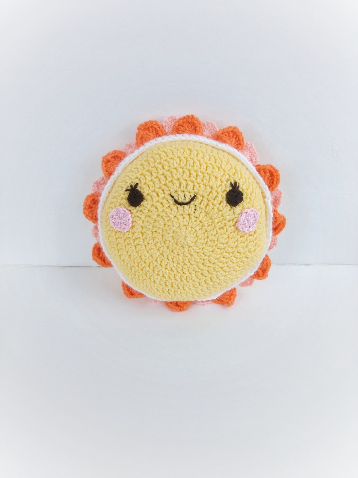 Crochet Sun Pillow Pattern Sun Pillow Pattern Sun Plushie Etsy