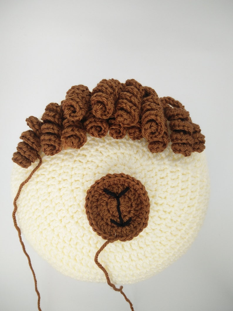 Llama cushion Pattern / Llama pillow / Alpaca pattern / Crochet pillow pattern / crochet pattern for Llama / Llama Toy / Llama decor / image 4