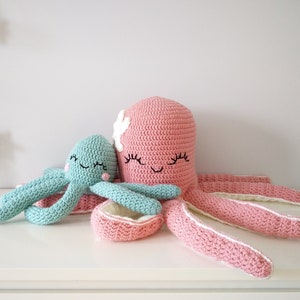 Crochet Octopus pattern, amigurumi octopus pattern, crochet toy pattern, amigurumi animal, amigurumi toys, crochet pattern for babies, image 6
