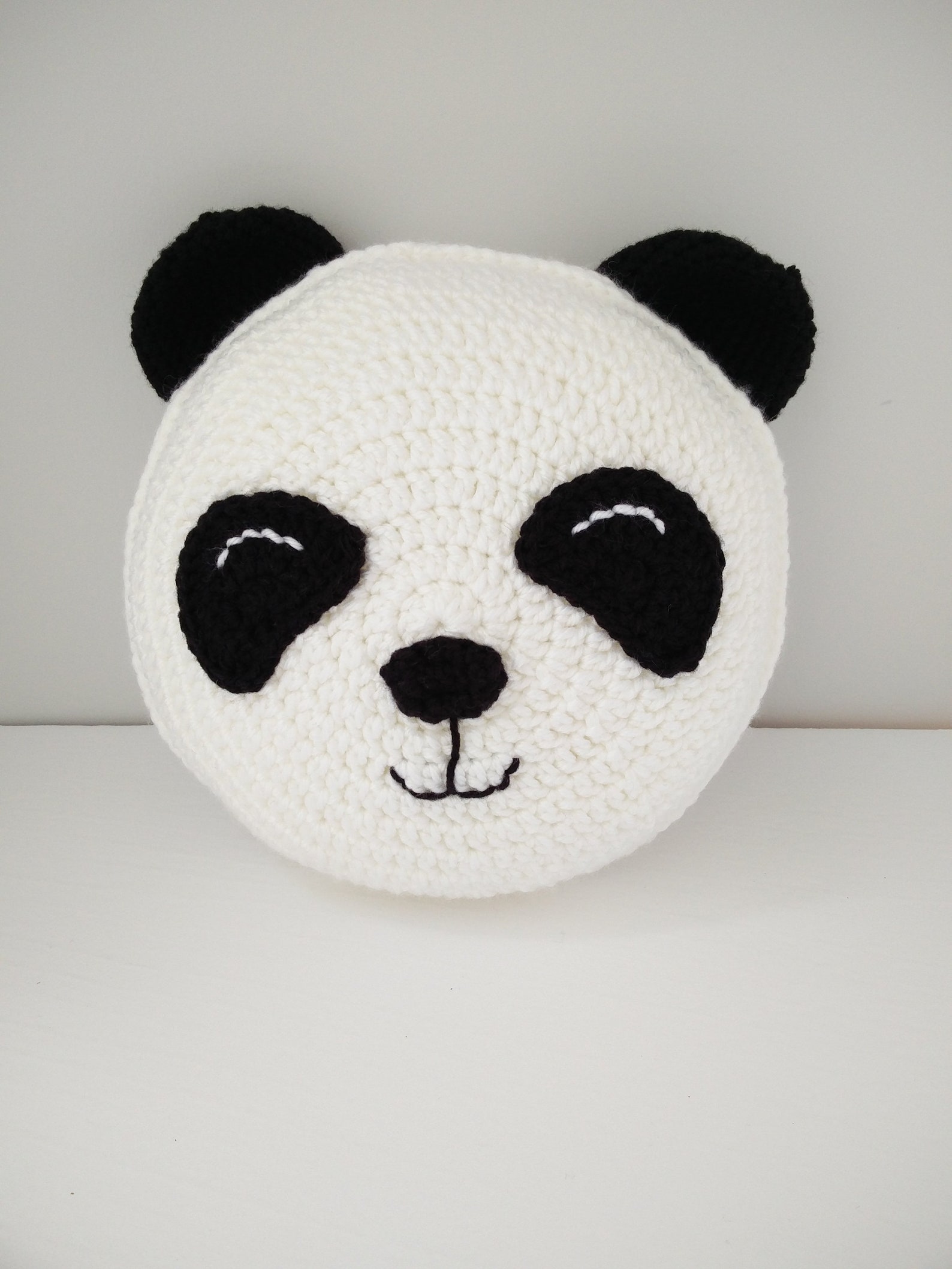 Crochet Panda Pillow Pattern/ Crochet Pillow Pattern/ Crochet Etsy UK