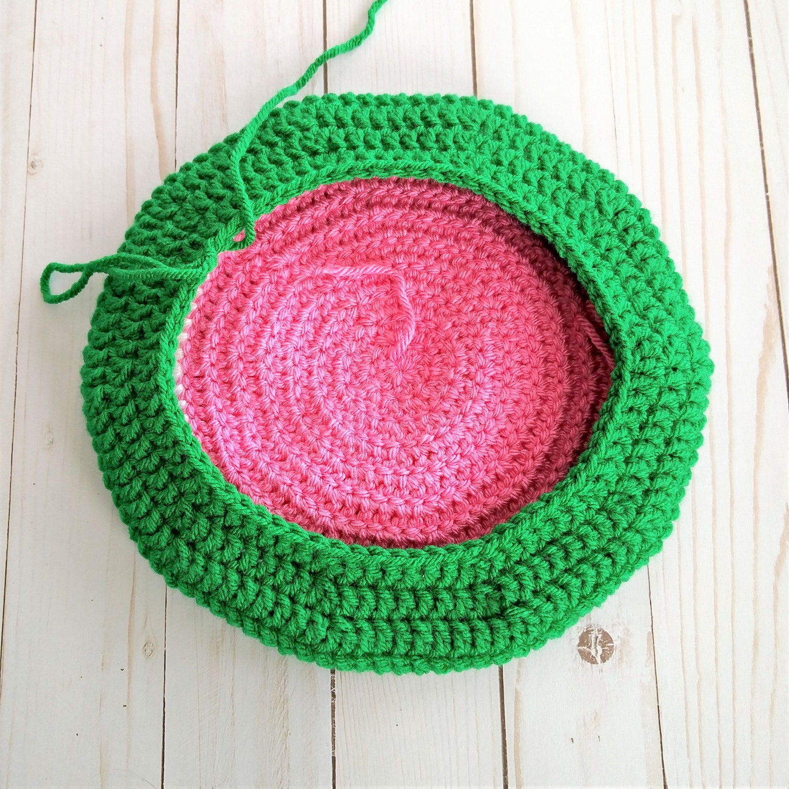 Crochet Watermelon Pillow Pattern Crochet Round Pillow Etsy Canada