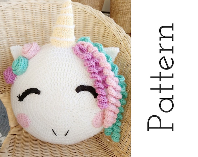 Unicorn/ Unicorn Gift/ Crochet Pattern/ Unicorn Pattern/ Knit Unicorn