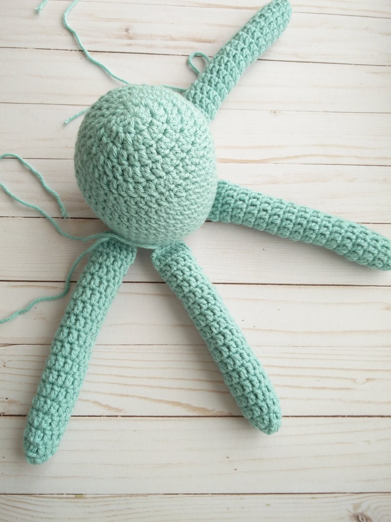 Crochet Octopus pattern, amigurumi octopus pattern, crochet toy pattern, amigurumi animal, amigurumi toys, crochet pattern for babies, image 3