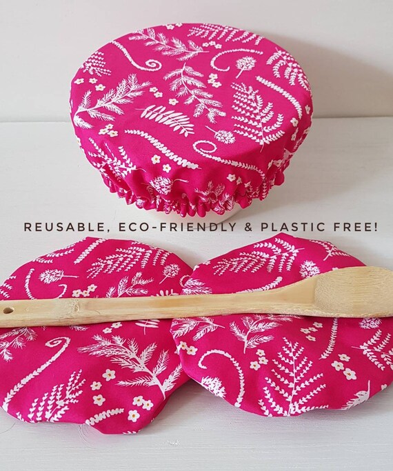 Plastic Free Bowl Covers Home Decor Reusable Gifts Eco | Etsy