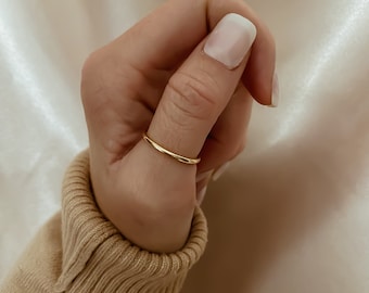 14k Thumb Ring | Etsy