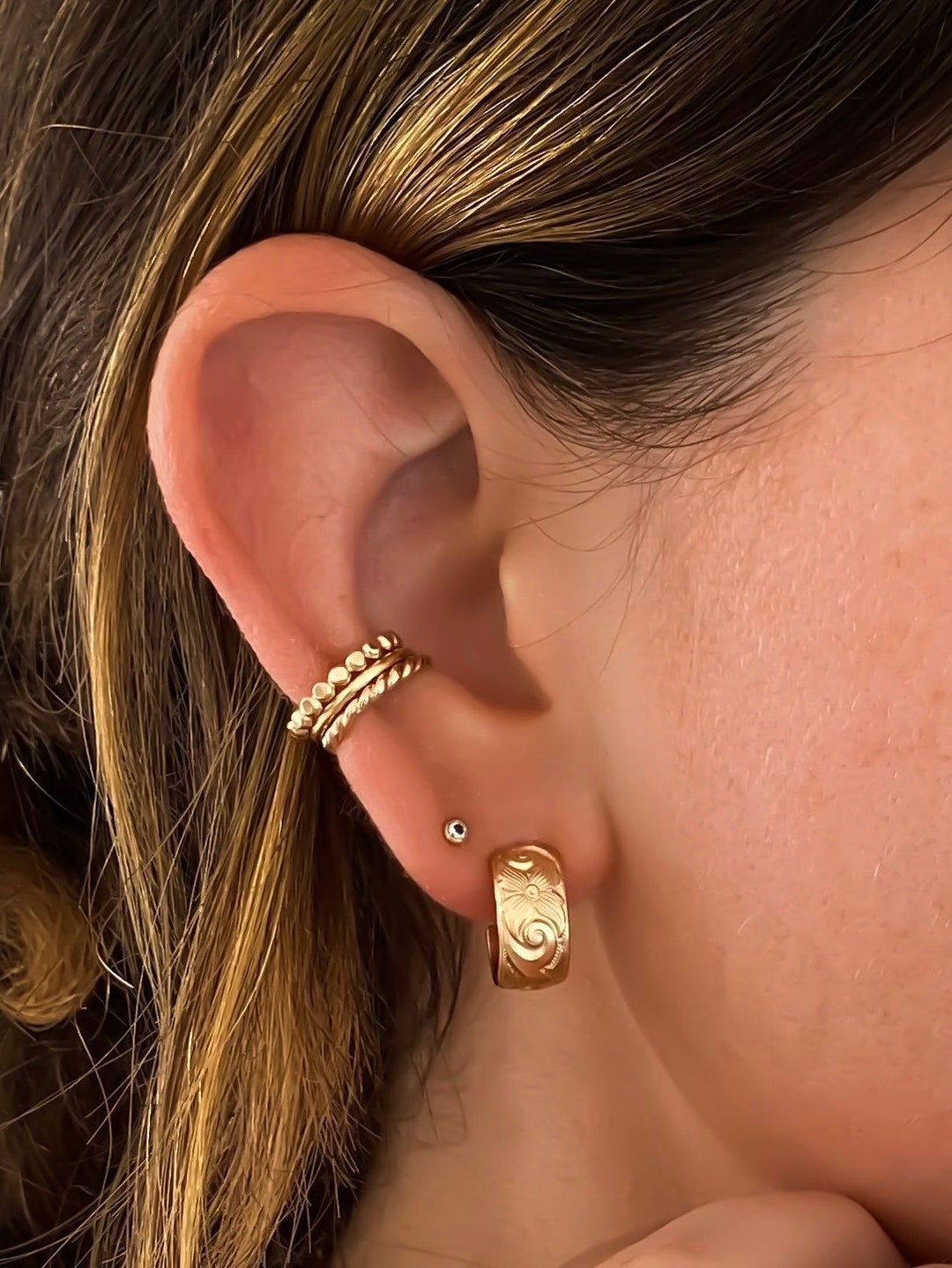 Ear cuff 14k hotsell