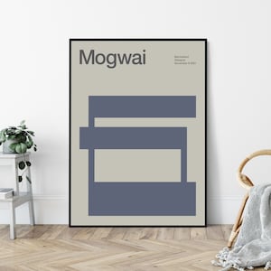 Mogwai Concert Poster - Etsy