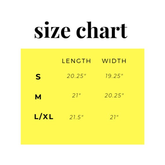 Lol Vintage Size Chart