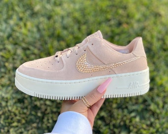 rose gold airforces
