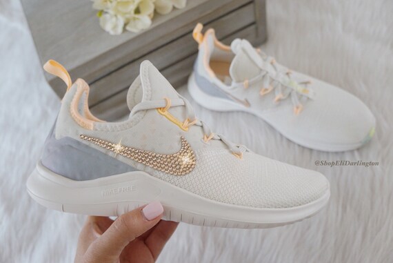 nike free rose gold