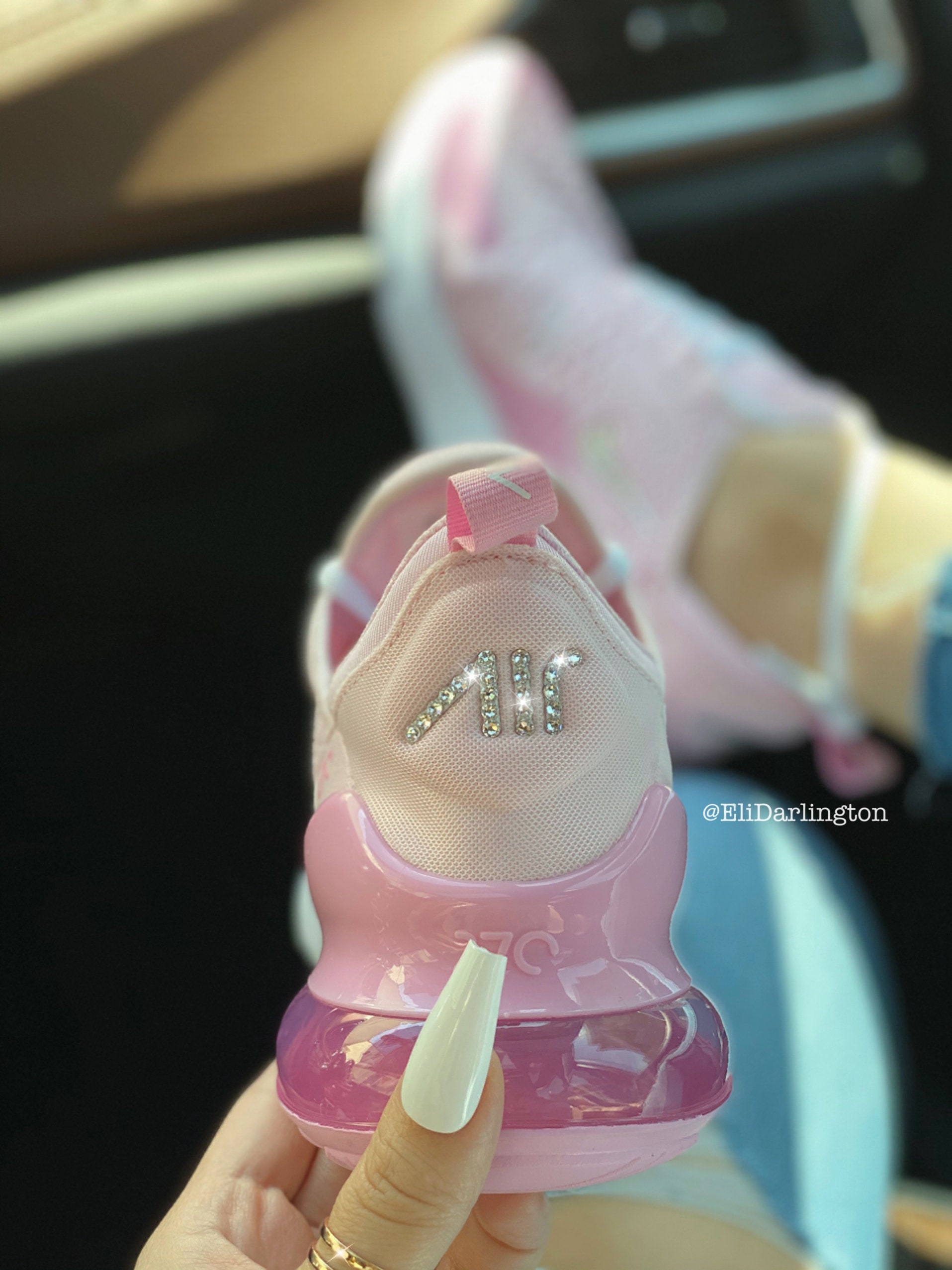 swarovski bling nike air max 270