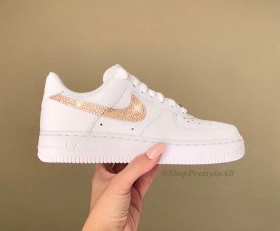 womens nike air force 1 rose gold