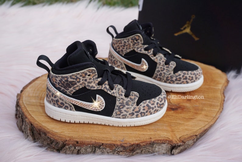air jordan 1 mid leopard