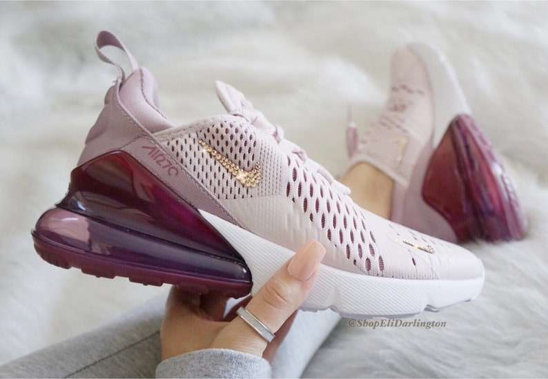 nike air max 270 shoes in rose gold nike air max 270 shoes in rose gold