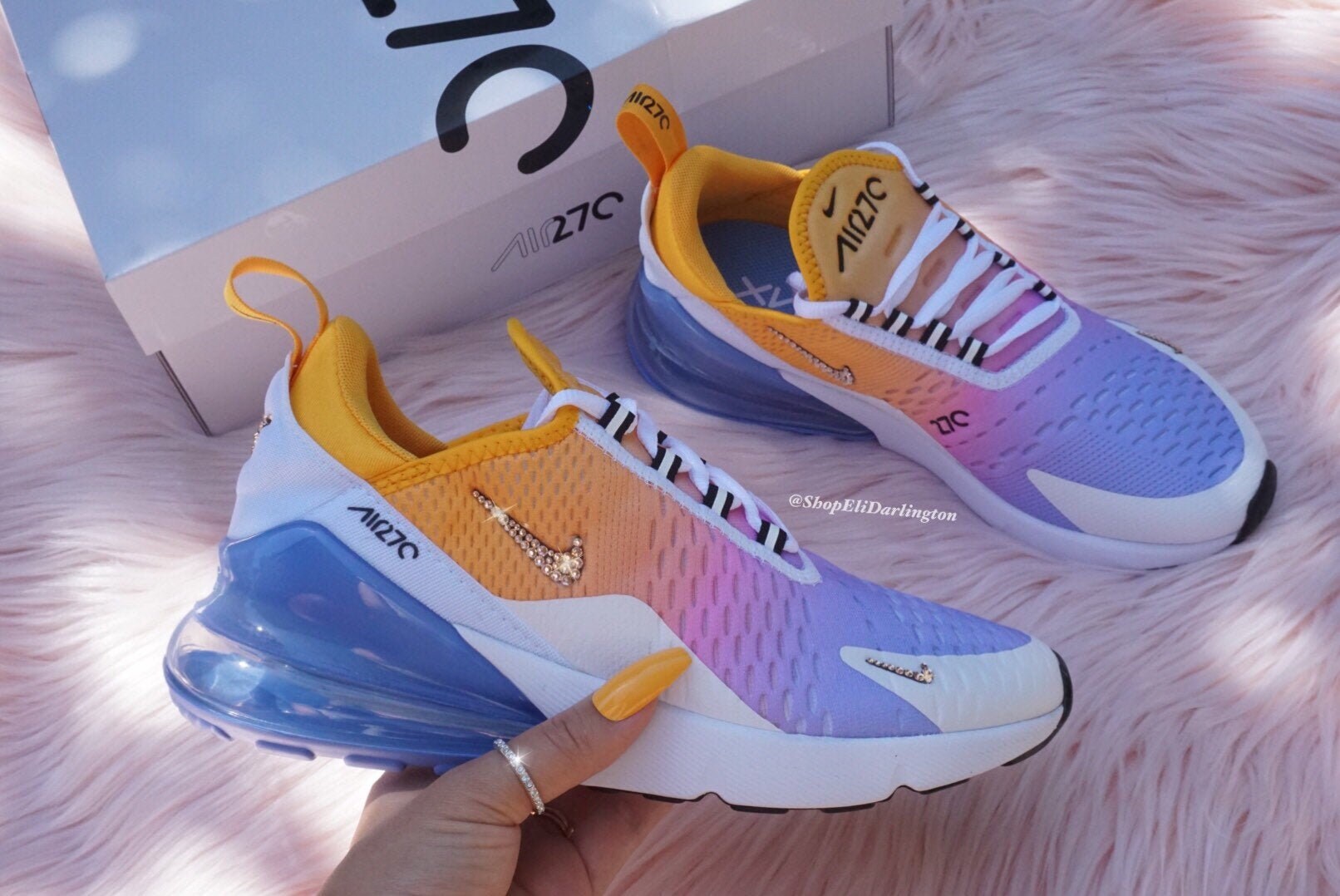 Nike Air Max 270 радужные