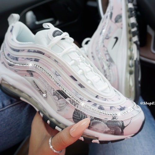 swarovski air max 97 silver