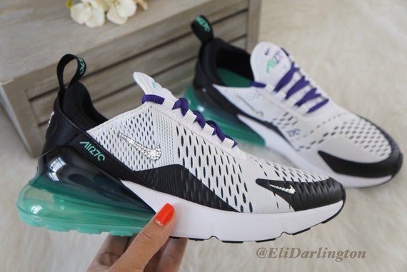 Swarovski Bling Nike Air Max 270 Schuhe in klassischen Silber Swarovski Kristallen gratis Versand im Inland Swarovski Bling Nike Air Max 270 Schuhe in klassischen Silber Swarovski Kristallen gratis Versand im Inland