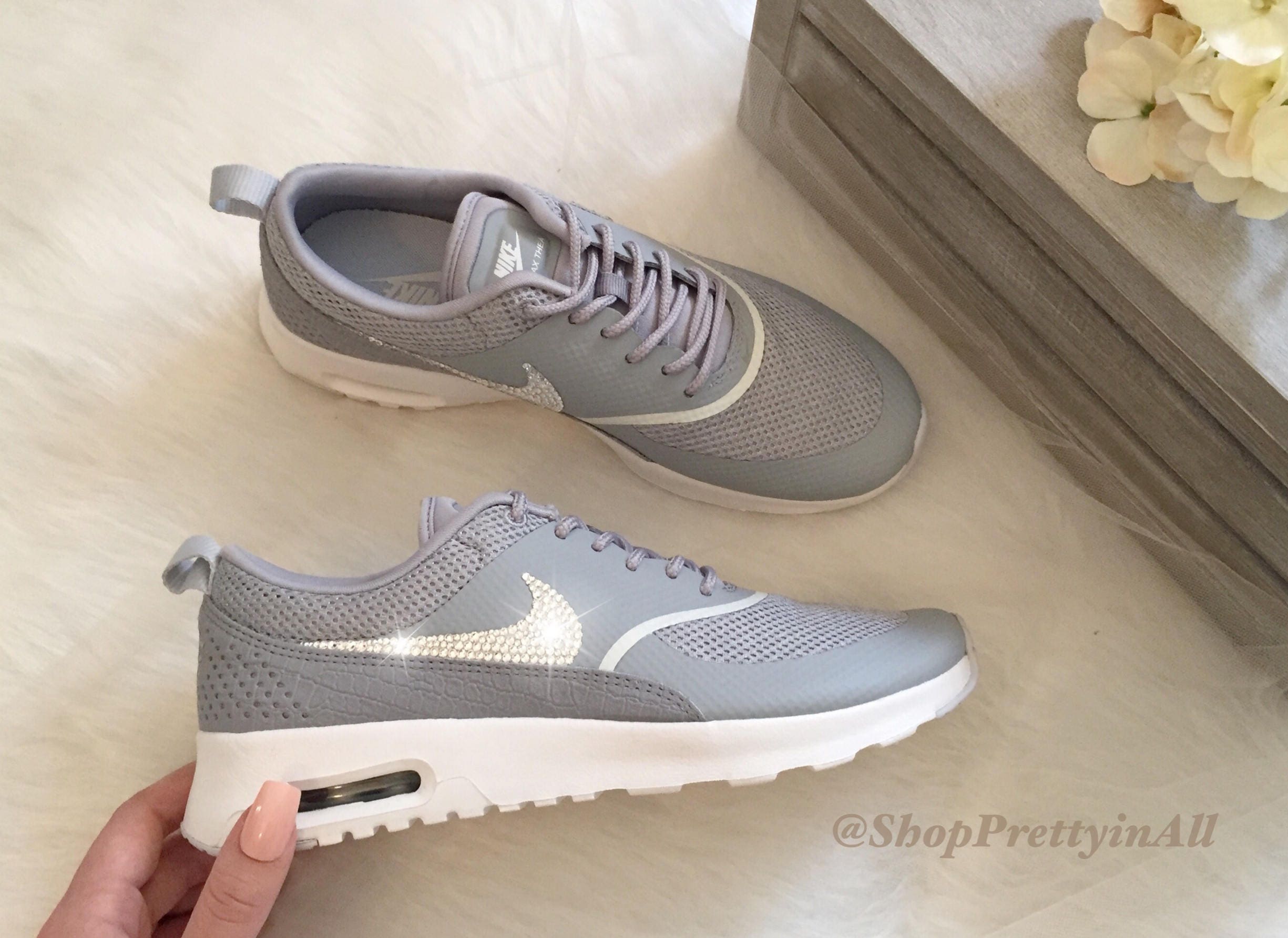 nike thea silver
