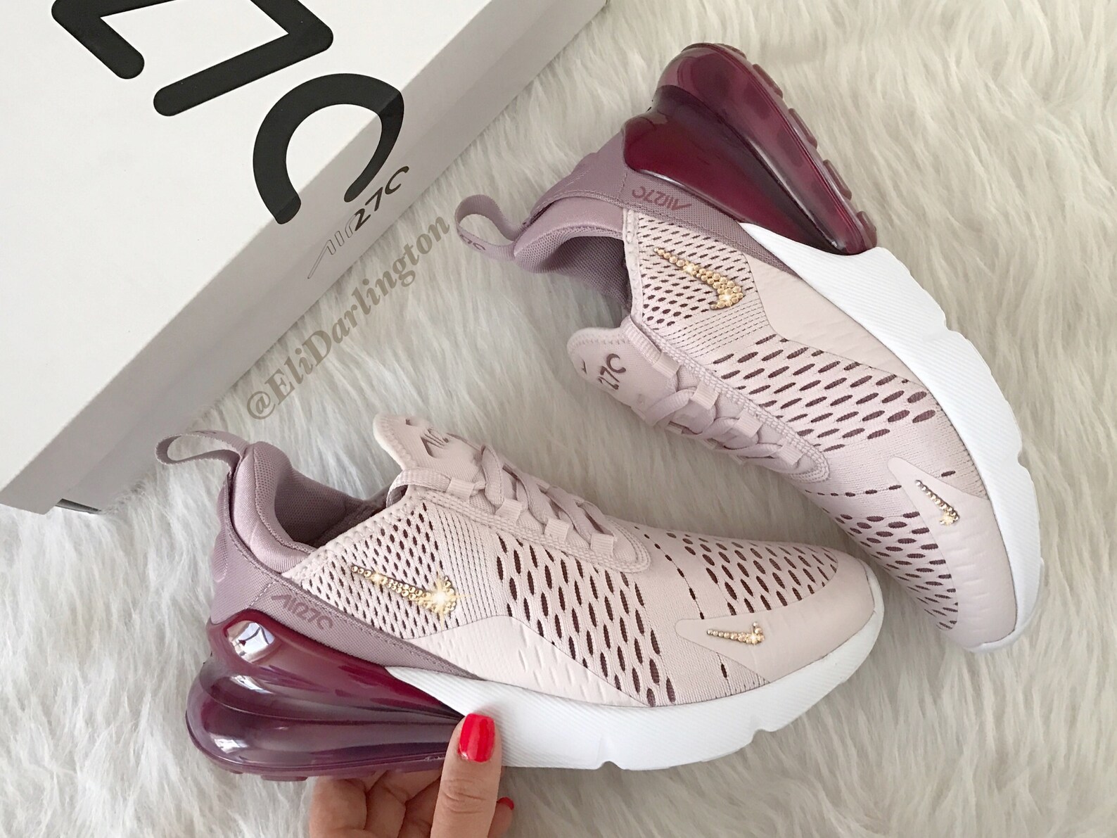 swarovski bling nike air max 270