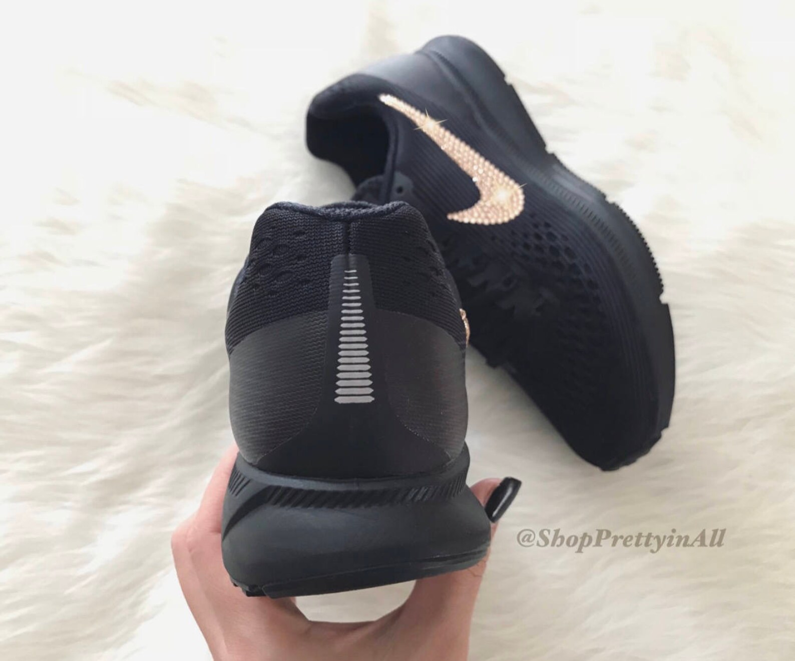 nike zoom pegasus rose gold