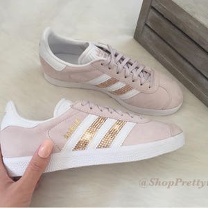 adidas gazelle womens rose gold