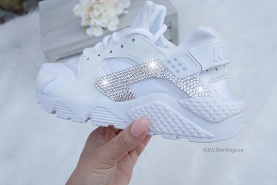 silver swarovski nike
