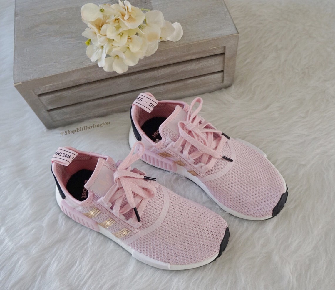 rose gold adidas nmd shoes