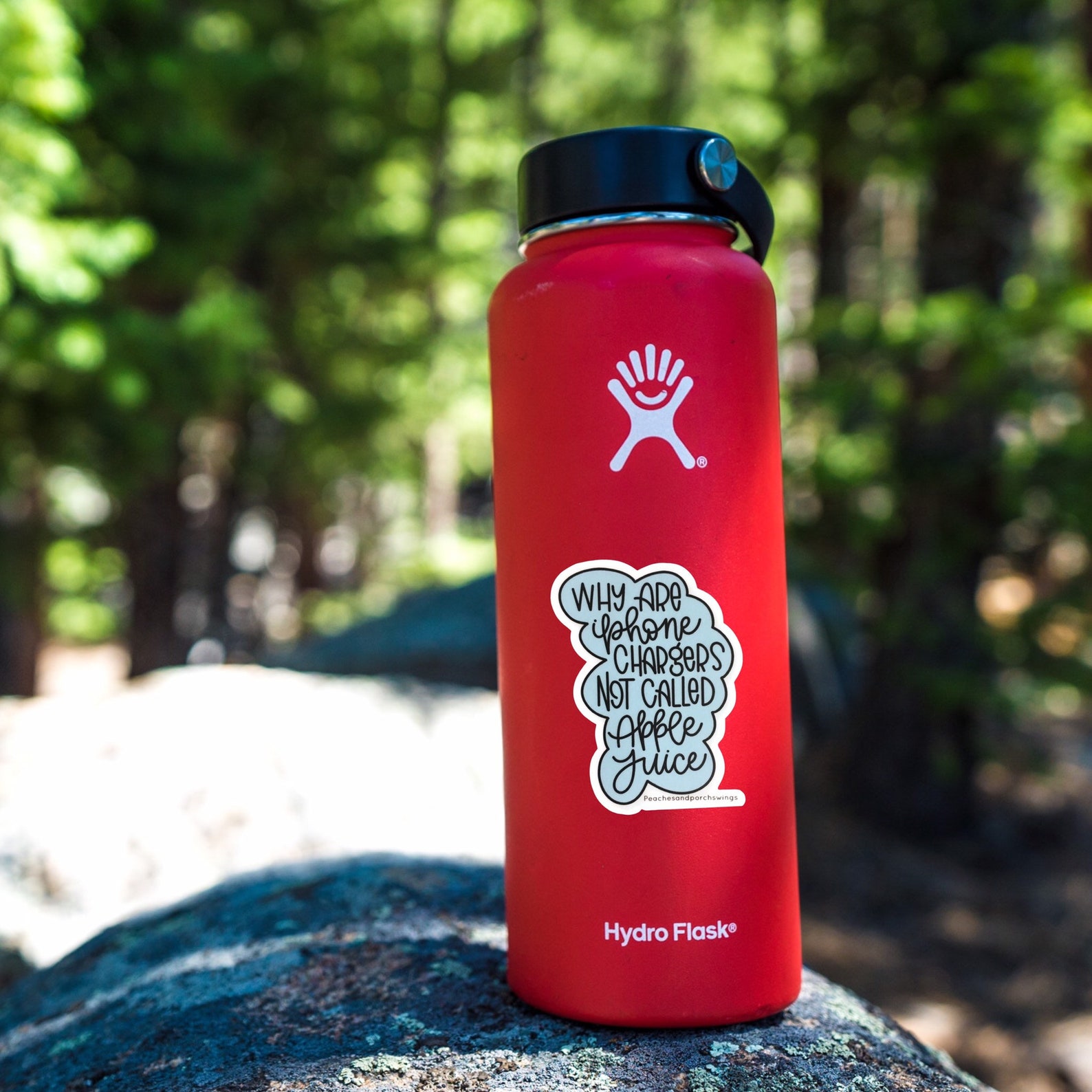 Funny Sticker Blue Sticker Iphone Sticker Apple Juice Etsy