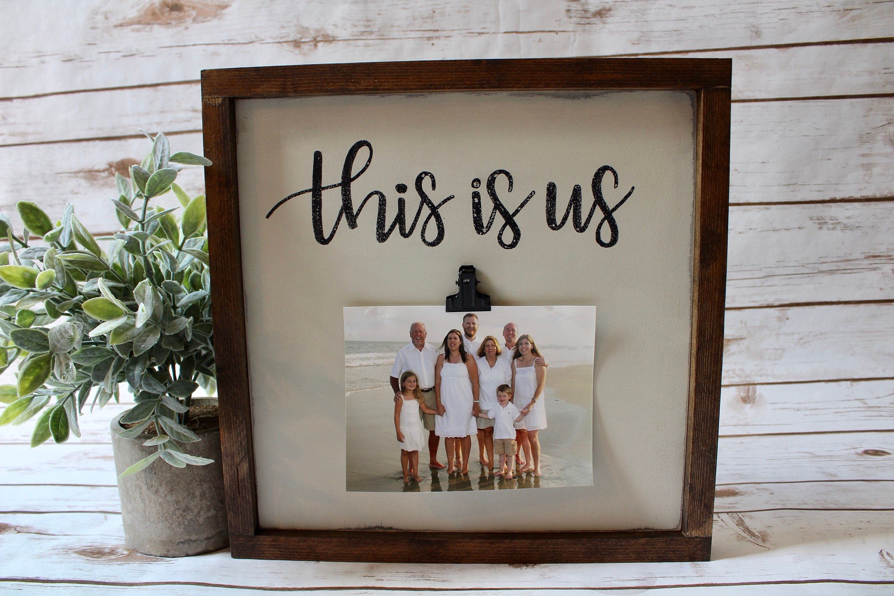 This is Us Sign 13 1/2 X 13 1/2 Picture Frame Picture Etsy