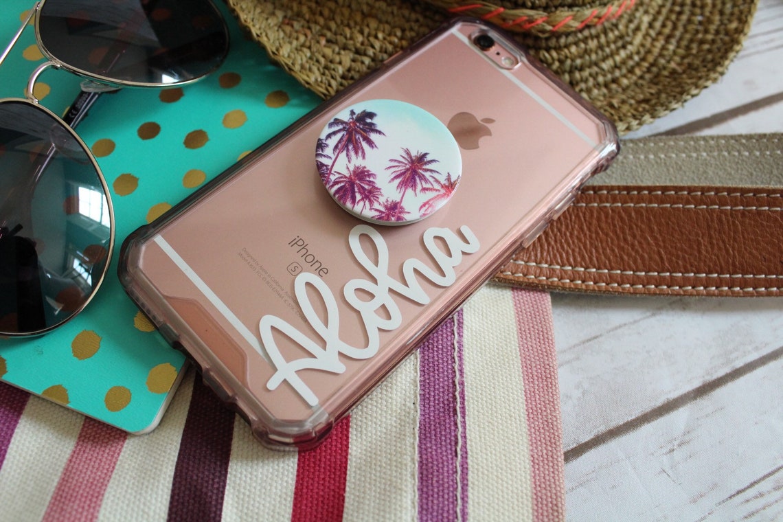 Aloha Decal Sticker Phone Case Sticker Hawaiian Sticker Etsy