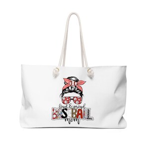 Baseball Mom Geschenke Baseball Tasche Geschenk Baseball Mom Tote Bag, Sport Mom Life Geschenke für Baseball Mama Tasche