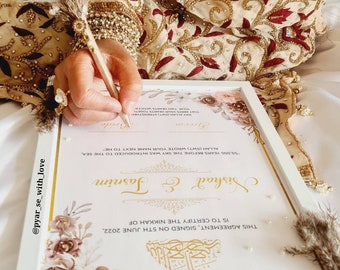 Nikkah Certificate | Nikkah Certificate | Nikkah Nama | Nikkah Contract | Personalised Nikkah certificate