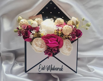 Flower Gift Box | Ramadan | Eid | Mother's Day | Flowers | Chocolates | Flowers Gift Box | Gift