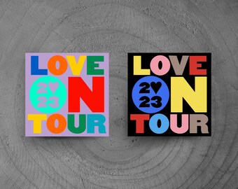 Harry Styles Love on Tour 2023 Card