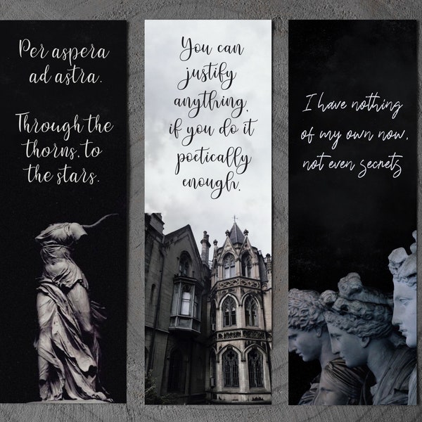 If we were Villains inspired Bookmarks