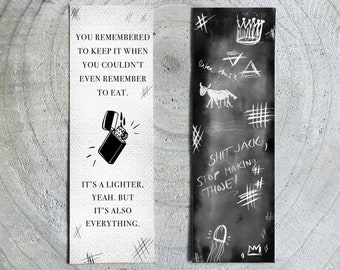 The Wicker King inspired Bookmarks