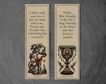 The Raven Cycle Tarot inspired Bookmark
